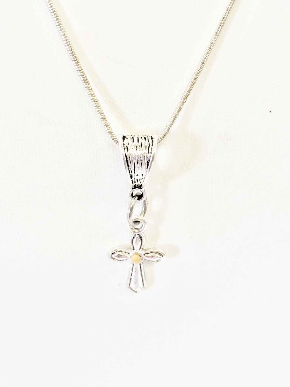 Christian Necklace, Mustard Seed Cross Necklace, Christian Jewelry, Christian Gifts, Faith Of A Mustard Seed Necklace, Mustard Seed Faith