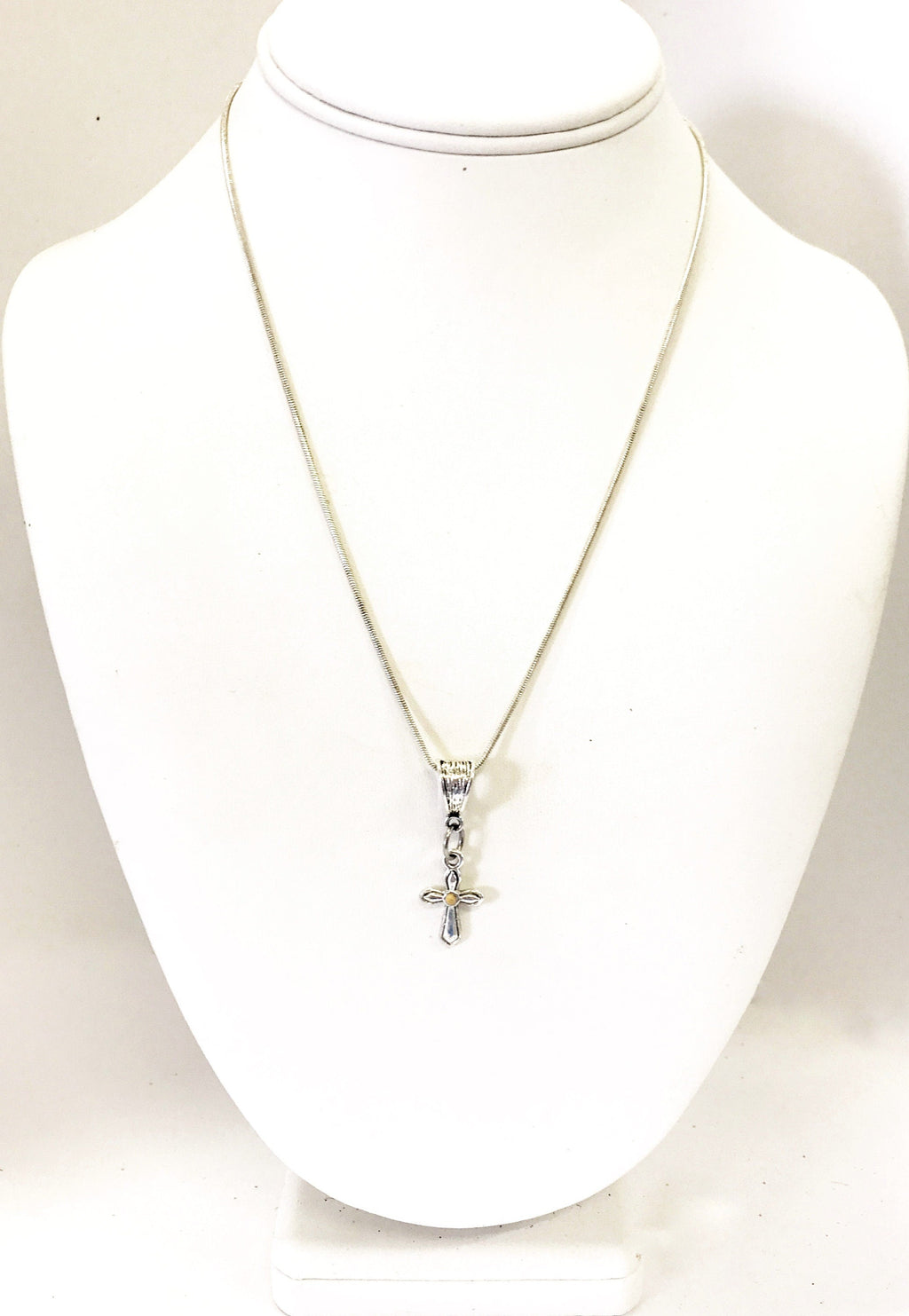 Christian Necklace, Mustard Seed Cross Necklace, Christian Jewelry, Christian Gifts, Faith Of A Mustard Seed Necklace, Mustard Seed Faith