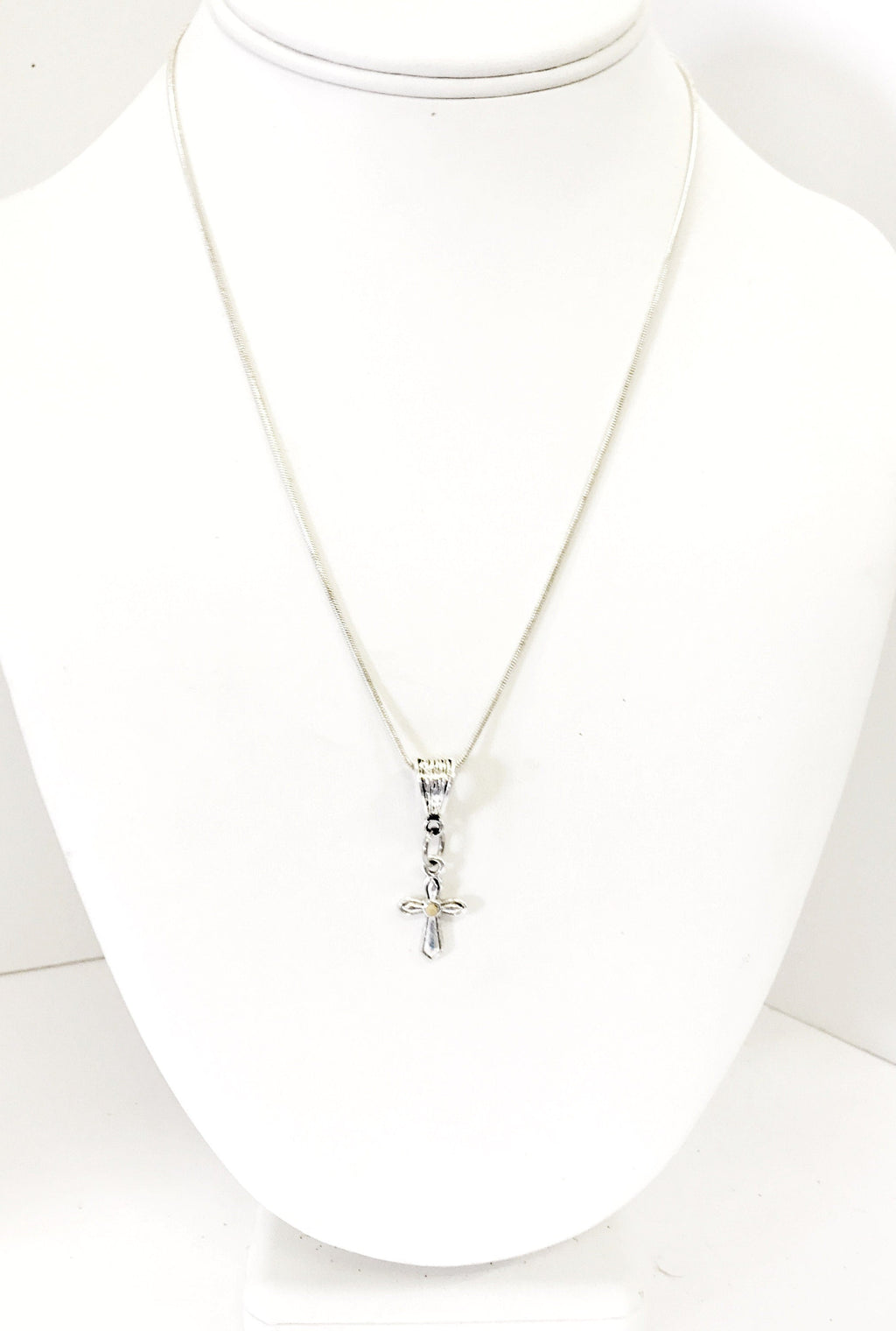 Christian Necklace, Mustard Seed Cross Necklace, Christian Jewelry, Christian Gifts, Faith Of A Mustard Seed Necklace, Mustard Seed Faith