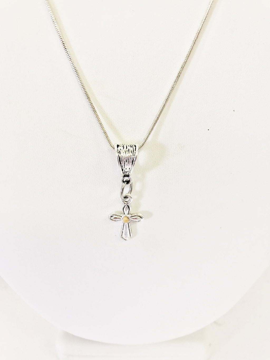 Christian Necklace, Mustard Seed Cross Necklace, Christian Jewelry, Christian Gifts, Faith Of A Mustard Seed Necklace, Mustard Seed Faith