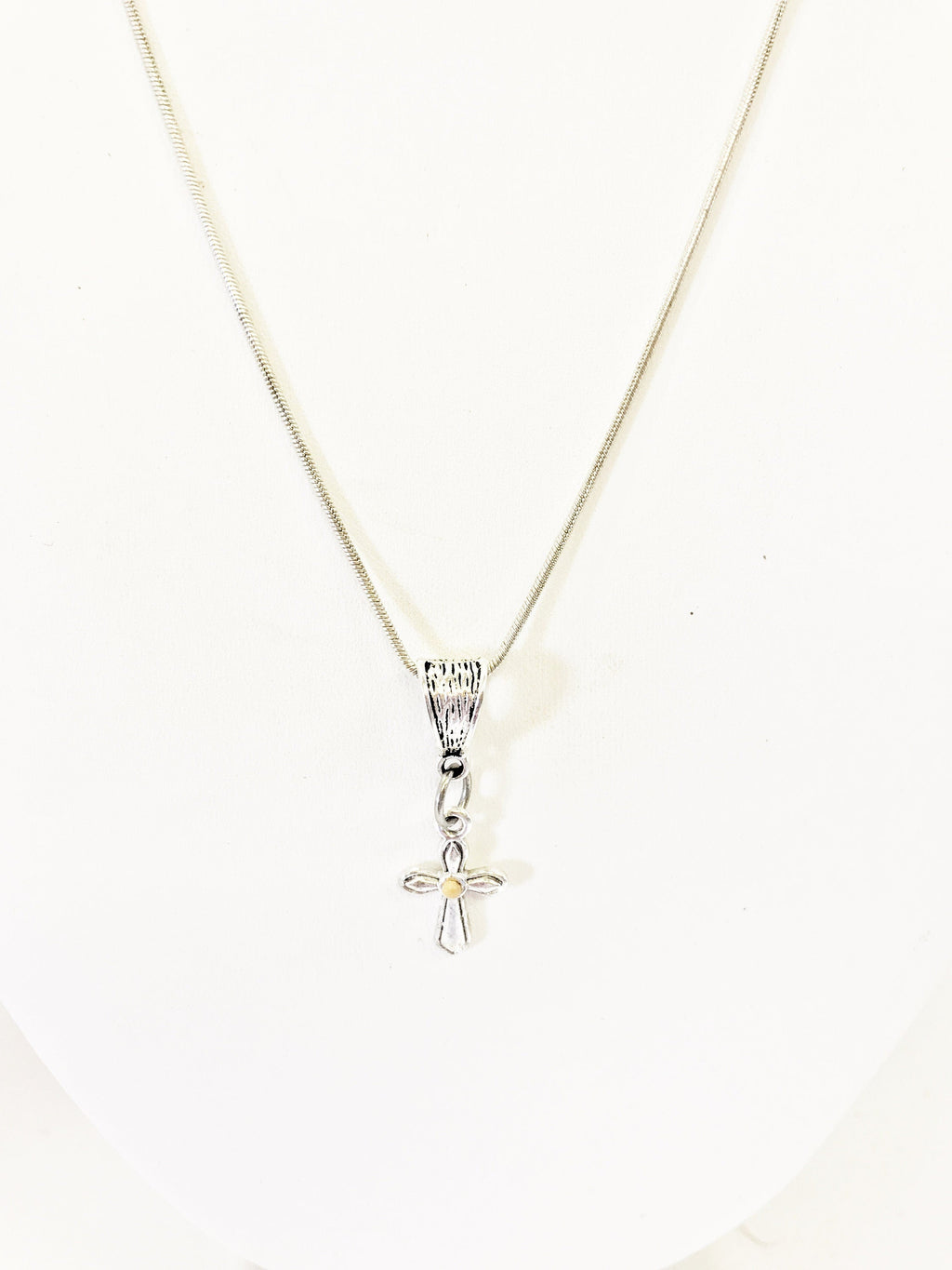 Christian Necklace, Mustard Seed Cross Necklace, Christian Jewelry, Christian Gifts, Faith Of A Mustard Seed Necklace, Mustard Seed Faith